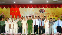 Deputy Minister Nguyen Duy Ngoc attends Party Congress of Tien Giang police