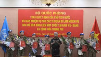 Vietnam sends seven more military officers to UN peacekeeping missions