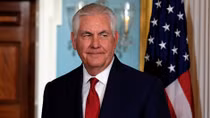 Trump says U.S. Secretary of State Tillerson not leaving post