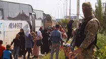 Blast hits Syrian bus convoy near Aleppo: state media, monitors