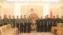 Deputy Minister Tran Quoc To congratulates General Staff of the People’s Army on its 75th founding anniversary