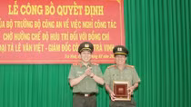 Decisions on high positions at Tra Vinh Provincial Police announced