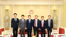 MPS leader receives international guests