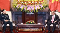 Armies’ successful ties help reinforce Vietnam-China relations: President