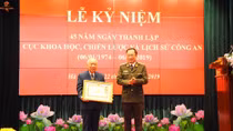 Public Security Department of Science, Strategy and History celebrates 45th anniversary 