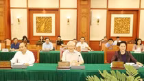 Top leader orders careful preparations for Army’s 11th Party Congress