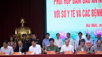 Hanoi Municipal Police review cooperation with health sector