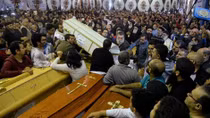 Families gather after Egypt church attack, state of emergency approved