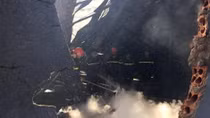 3-alarm fire burns through Dak Lak warehouse