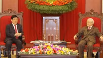 Top leader welcomes Chinese Minister of Public Security
