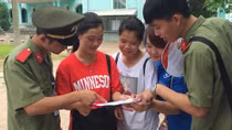 PSA’s students participate in 2017 National High School Examination Support Campaign 