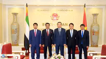 Minister To Lam receives Ambassador of UAE