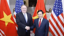 Deputy PM Minh holds talks with US Secretary of State