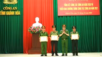 Khanh Hoa police review performance of tasks