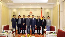 General To Lam receives Japanese Special Ambassador