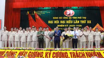 Phu Tho police hold 20th Party Congress 
