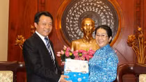 HCM City leader hosts Chinese youth league’s secretary