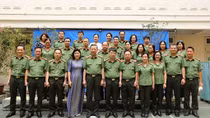 Minister To Lam visits Public Security Newspaper 