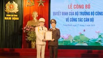 Appointment of new director of Nam Dinh Provincial Police announced