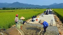 Hoa Binh city completes new-style rural building programme