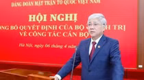 Party Delegation of Vietnam Fatherland Front has new chief