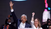 Mexico leftist vows no tolerance on corruption after historic win