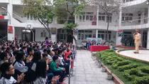 Dissemination of traffic regulations in schools