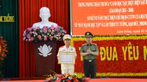 Lam Dong Police reviews implementation of emulation movement