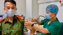 More than 1,000 frontline police officers get COVID-19 vaccine jabs 