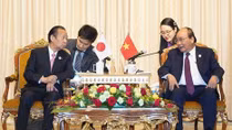 PM meets Japanese ruling party chief on BRF sidelines