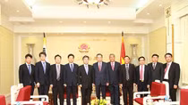 Minister To Lam receives Deputy Commander of the RoK National Police Agency