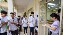 Nearly one million students begin national high school exam