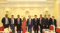 Deputy Minister Nguyen Van Thanh receives delegation of Sri Lanka Police