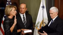DeVos confirmed as U.S. education secretary as Pence breaks tie