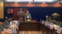 Deputy Minister Tran Quoc To works with Binh Duong provincial police