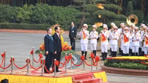 State President Tran Dai Quang welcomes RoK President Moon Jae-in 