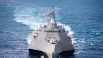USS Coronado Makes Technical Visit to Cam Ranh International Port 
