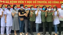 Public security medical workers volunteer to work at field hospital No. 2 in Bac Giang 
