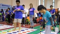 Autistic children communicate through art