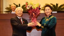 Indian President congratulates newly-elected President Nguyen Phu Trong