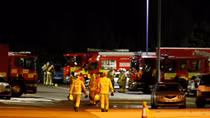 Leicester City football club owner's helicopter crashes outside stadium