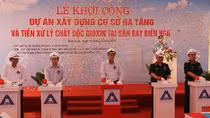 Dioxin pre-treatment project at Bien Hoa airport starts