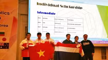 Vietnam wins 20 Gold Medals in World Mathematics Team Championship