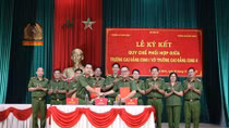 Two police schools sign cooperation deal