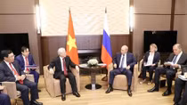 Russian press highlights Party chief’s visit to Russia