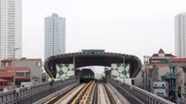 Cat Linh-Ha Dong railway connected to national grid for trial operation