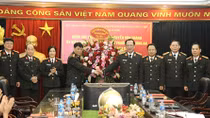 Deputy Minister Nguyen Van Thanh congratulates CAND Newspaper on 74th anniversary of its first issue