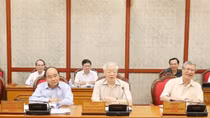 Party General Secretary Nguyen Phu Trong chairs Politburo meeting