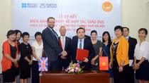 British Council and Hanoi’s Department of Education and Training sign MoU