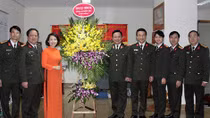 Leaders of G.D 3 honor policewomen 